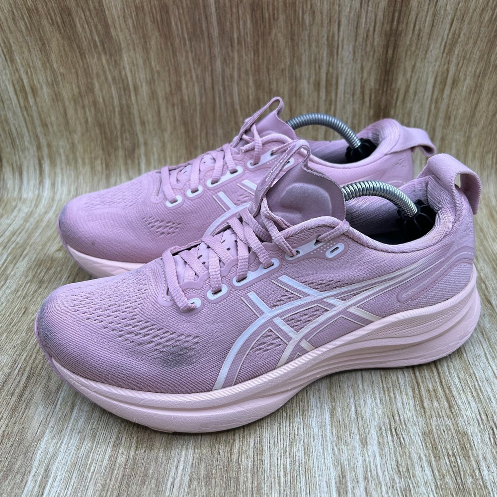 ASICS Gel-Kayano 32 Women's Size 8 Pink Running Shoes Sneakers 1012B838 - Picture 3 of 10
